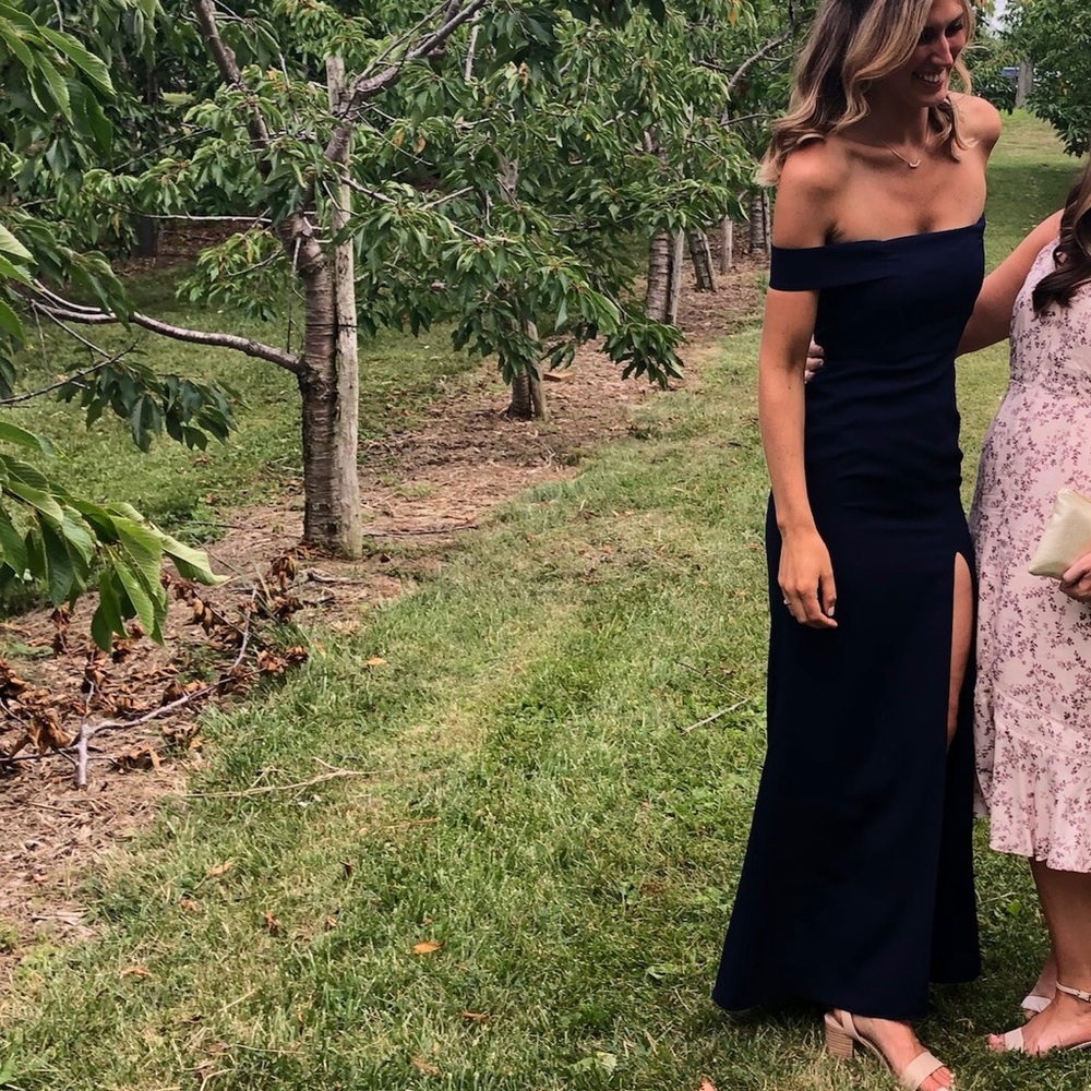 Navy Bridesmaid dress
